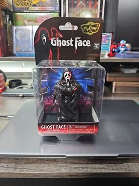 Fly Guys Ghost Face Action Figure THEATER Backdrop CultureFly Scream